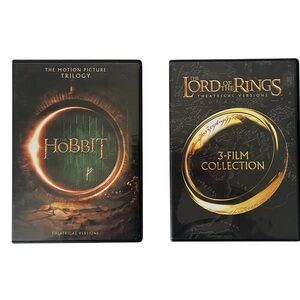 The Hobbit & The Lord of the Rings (Theatrical) 6 Film Collection DVD Set